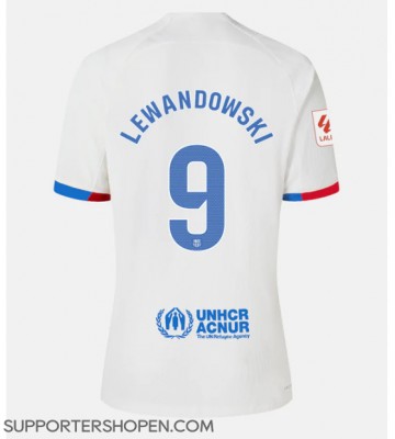 Barcelona Robert Lewandowski #9 Borta Matchtröja 2023-24 Kortärmad